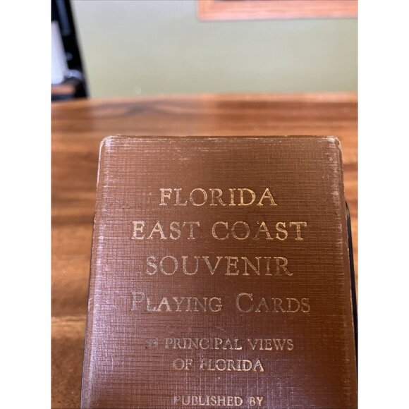Florida Vintage Deck of Cards Photos East Coast Florida c1950's ( 52 Cards ) - Picture 3 of 7